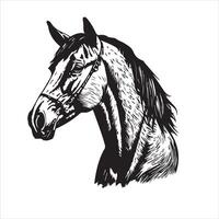 caballo silueta animal logo negro caballos gráfico vector ilustración