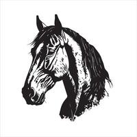 Horse silhouette animal logo black horses graphic vector illustration