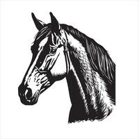 caballo silueta animal logo negro caballos gráfico vector ilustración