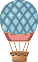 Neutral Hot Air Balloon Designs for Endless Creativity png