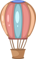 neutrale heet lucht ballon illustratie png