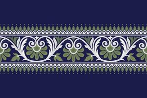 floral sin costura antecedentes geométrico étnico oriental ikat sin costura modelo tradicional diseño para fondo,alfombra,papel tapiz,ropa,envoltura,batik,tela,vector ilustración bordado estilo. vector