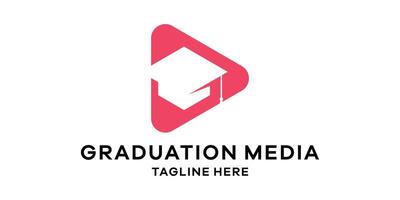 logo design for universities, education, multimedia, technology, logo design templates, symbols, creative ideas. vector