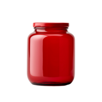 AI generated Isolated Glass Jar, Ensuring a Clean and Classic Appearance png