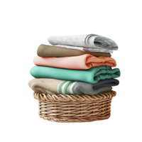 AI generated Isolated Laundry Accessory, Ideal for Focused Design Elements and Specialized Projects png