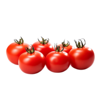 AI generated Clean Tomato Cutout, Ensuring a Polished Appearance in Culinary Graphics png