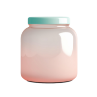 AI generated Transparent Jar, Adding Simplicity to Graphic Compositions png