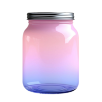 AI generated Cutout Glass Container, Enhancing Design Flexibility in Various Art png