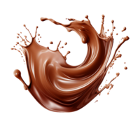 ai generado claro Derretido chocolate imágenes, alto calidad visuales para profesional culinario presentaciones png