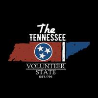 vector of tennessee vintage graphic perfect for apparel, print, etc