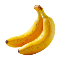 ai generato fresco Banana frutta png