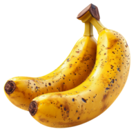 ai generado Fresco plátano Fruta png