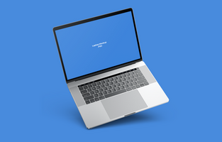 laptop apparaat mockup psd