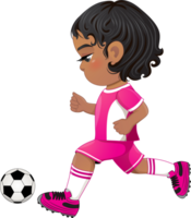 Fußball Spieler Mädchen International Uniform png