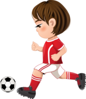 Soccer player girl international uniform png