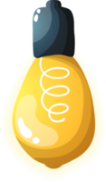 chaîne lumières, lumière ampoule clipart png