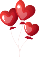 Red Valentine Element png