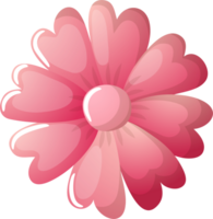 Blumen- Elemente. Blume und Grün Blätter. Hochzeit Konzept png