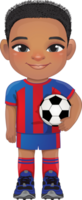 Soccer player boy international uniform png