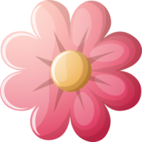 Blumen- Elemente. Blume und Grün Blätter. Hochzeit Konzept png