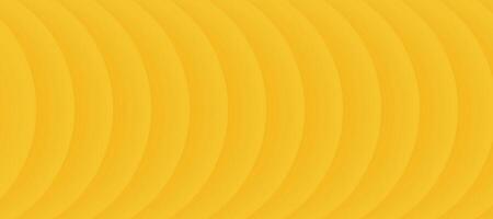 Dynamic 3D modern abstract yellow background, minimal paper background. vector