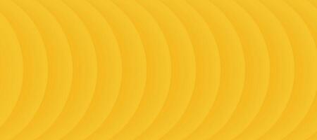 Dynamic 3D modern abstract yellow background, minimal paper background. vector