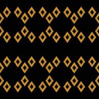 Traditional Ethnic ikat motif fabric background pattern geometric .African Ikat embroidery Ethnic oriental pattern black background wallpaper. Abstract,vector,illustration.Texture,frame,decoration. vector