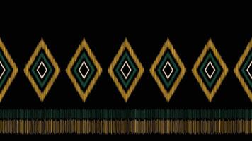 tradicional étnico ikat motivo tela antecedentes modelo geométrico .africano ikat bordado étnico oriental modelo negro antecedentes fondo de pantalla. resumen,vector,ilustración.textura,marco,decoración. vector