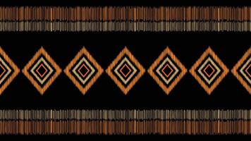 tradicional étnico ikat motivo tela antecedentes modelo geométrico .africano ikat bordado étnico oriental modelo negro antecedentes fondo de pantalla. resumen,vector,ilustración.textura,marco,decoración. vector