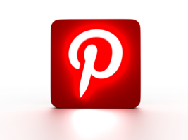 3d Pinterest logotyp png