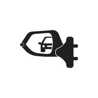 Car Rear View Mirror Icon. Vector Art Illustration.