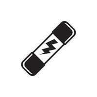 electrical fuse icon vector illustration design template