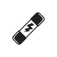 electrical fuse icon vector illustration design template