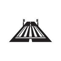 zebra cross icon vector illustration design