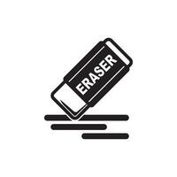 eraser icon vector illustration design template