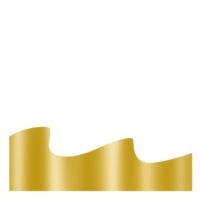 Golden Wave Border png