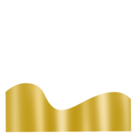 Golden Wave Border png