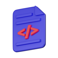 Source Code Template 3d Icon png