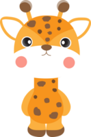 süß Giraffe . png