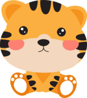 Cute Tiger . png