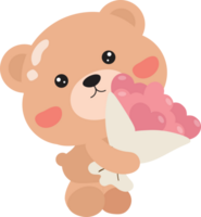 Teddy bear with heart png