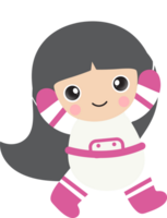 Cute Outer Space Vector . png