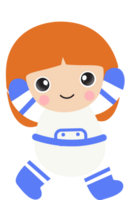 Cute Outer Space Vector . png