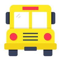 A perfect design icon of bus vector