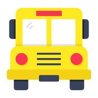 A perfect design icon of bus vector