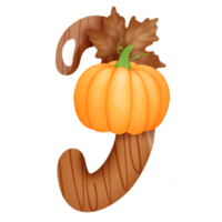 autumn alphabet 3 png