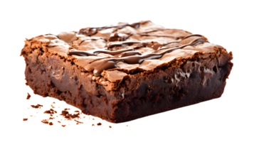 ai generado chocolate duende pastel aislado png