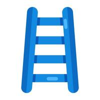 Trendy vector design of ladder