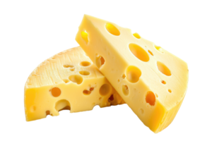 AI generated Cheese isolated transparent background png