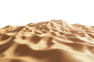 AI generated Dessert Sand Isolated on transparent background png